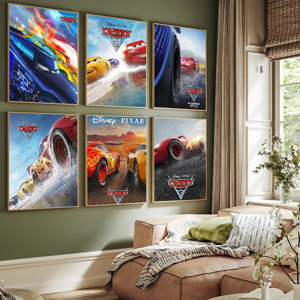 Cartoon C-ars 3 Poster Prints Wall Sticker Bedroom Living Office Home Room Decoration Painting Self Adhesive Cartoon C-ars 3 Poster Prints Wall Sticker Bedroom Living Office Home Room Decoration Painting Self Adhesive